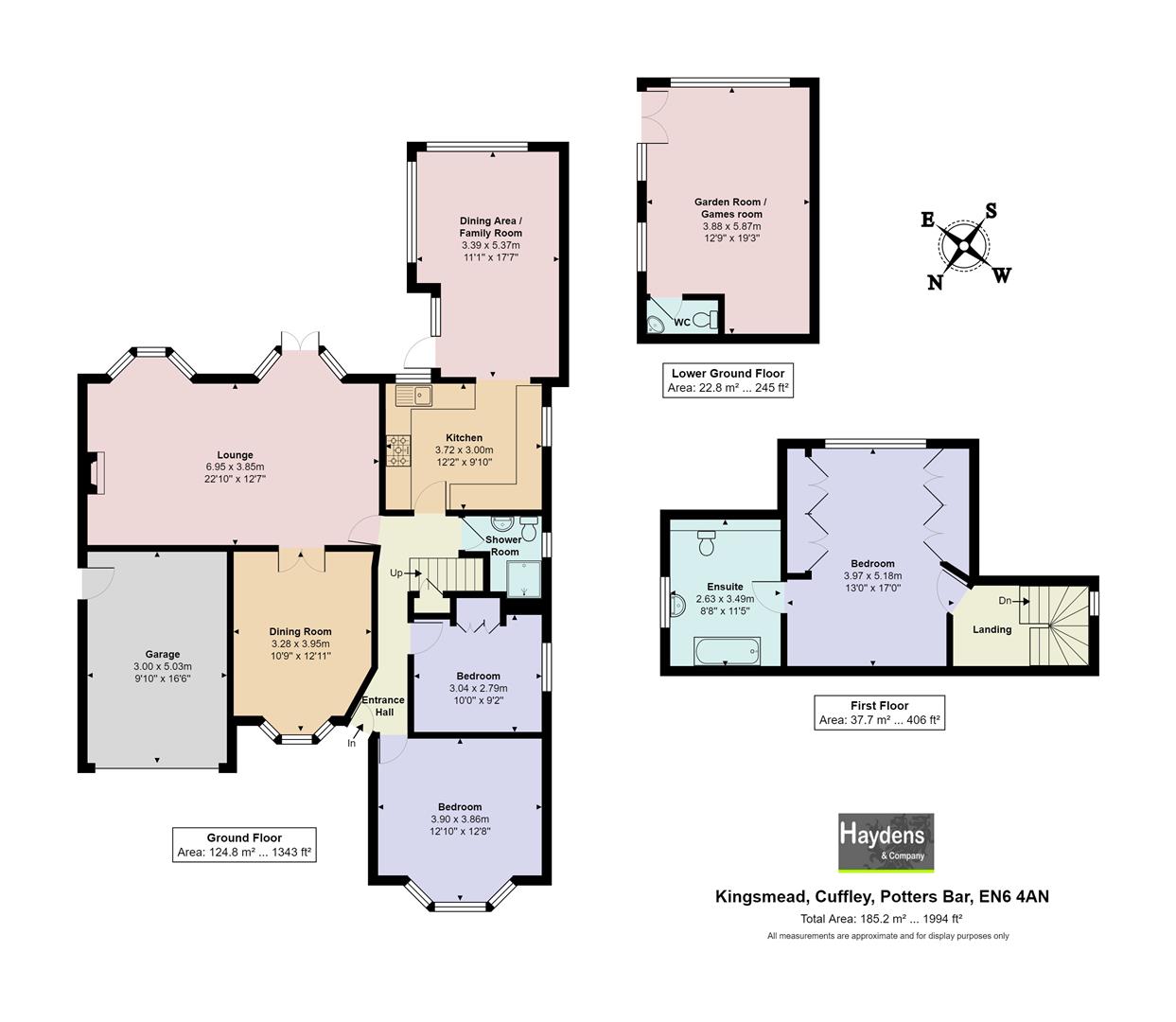 Property details for Kingsmead, Cuffley £995,000 Vebra